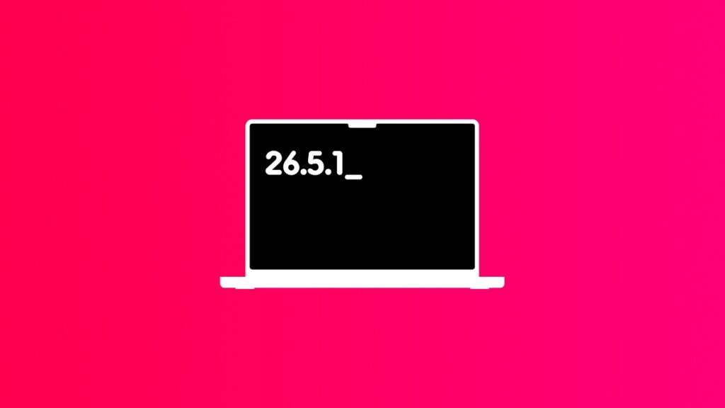 Download macOS 26.5.1 update