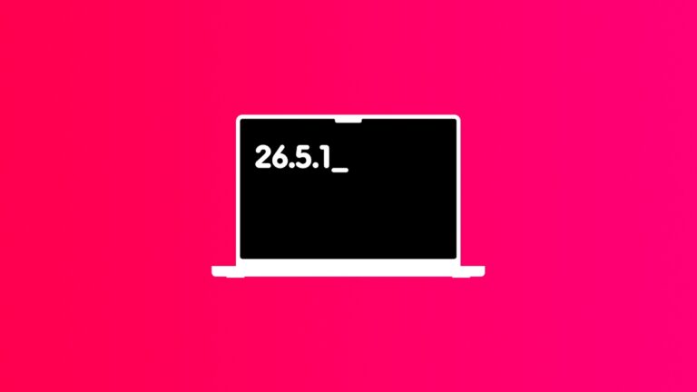Download macOS 26.5.1 with Crucial Bug Fix for M5 Mac Users