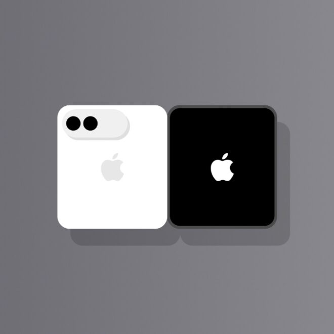 White iPhone Fold Prototype Image Appears Online