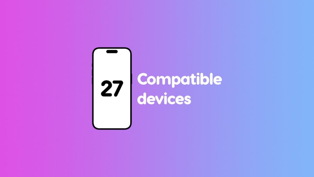 iOS 27 and iPadOS 27 compatible devices