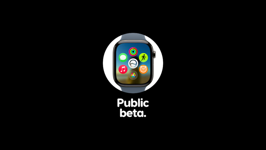 Download public beta of watchOS 27