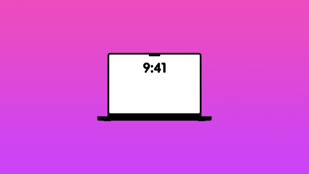 Customize lock screen clock on Mac