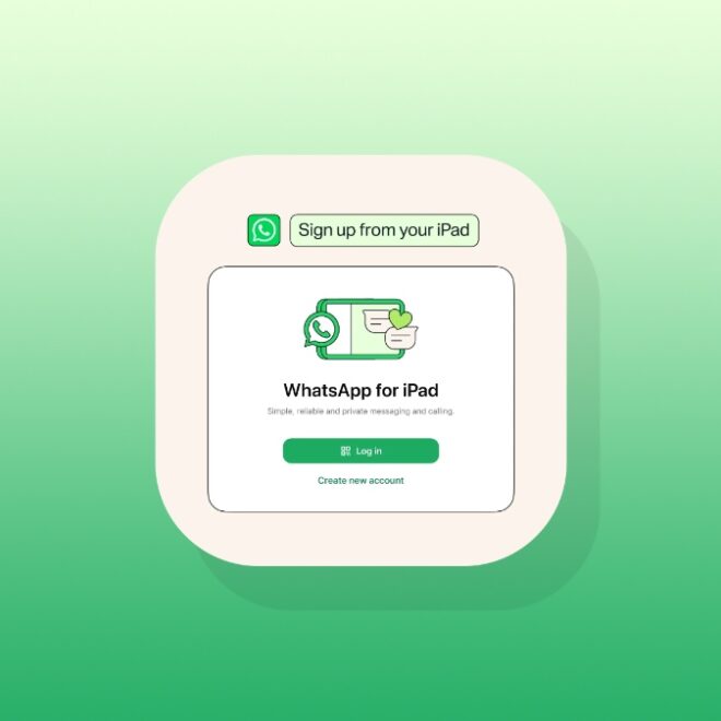 You Can Now Create a WhatsApp Account Using Your iPad