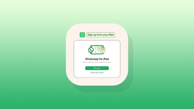 You Can Now Create a WhatsApp Account Using Your iPad