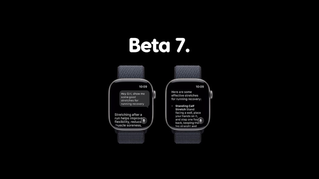 Download watchOS 27 developer beta 7 update