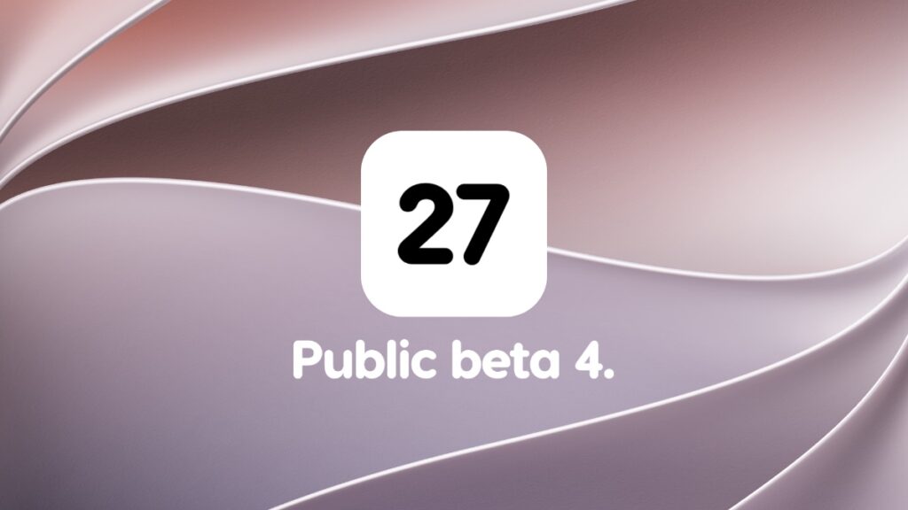 Download iOS 27 and iPadOS 27 public beta 4
