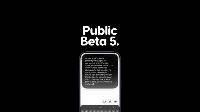 Download iOS 27 Public Beta 5 for iPhone and iPad