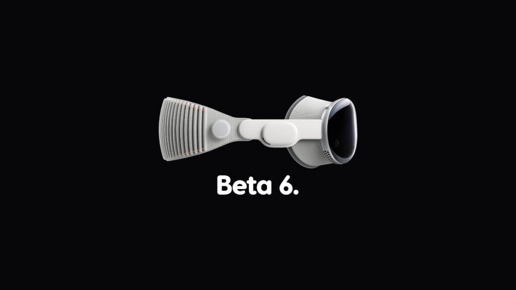 Download visionOS 27 beta 6 update