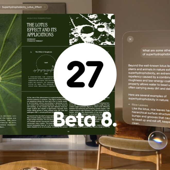 Download visionOS 27 Beta 8 for Vision Pro