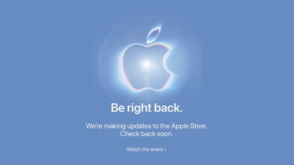 Apple Store down ahead of event