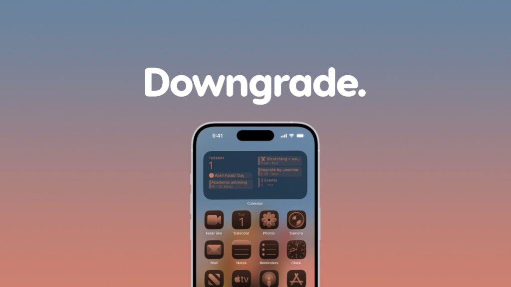 Downgrade iOS 27 to iOS 26 tutorial