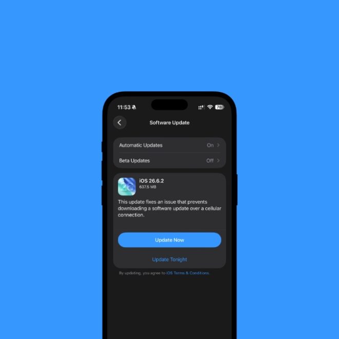 Download iOS 26.6.2 and iPadOS 26.6.2 for iPhone and iPad