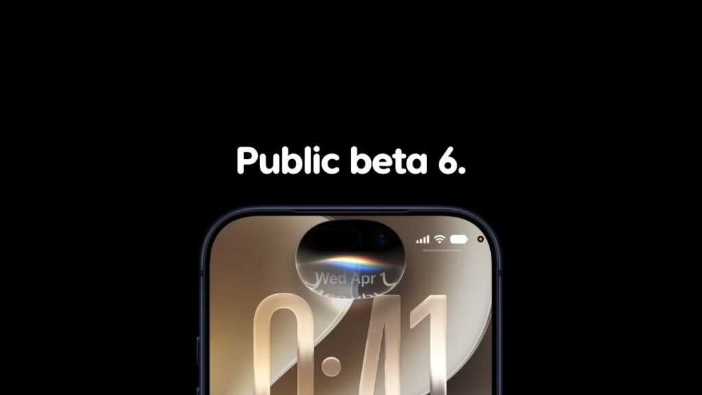 Download iOS 27 public beta 6 update