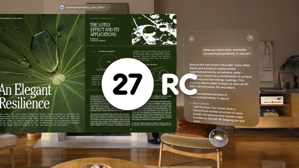 Download visionOS 27 RC