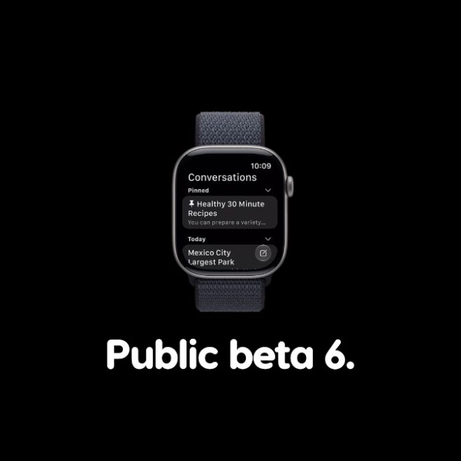 Download watchOS 27 Public Beta 6 for Apple Watch