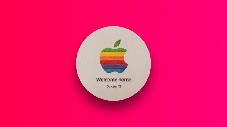 Apple Announces ‘Welcome Home’ Event for October 13